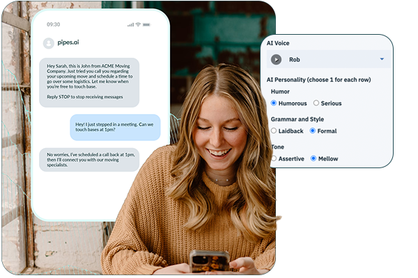 Pipes Offerings 3 Pipes Offerings Use AI technology to turn web leads into live calls for your sales team.